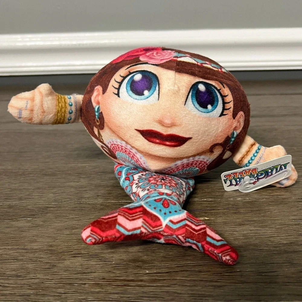Magical Ballz Plush Doll Girl with Tag‎ Cute Collectible Kids Toy